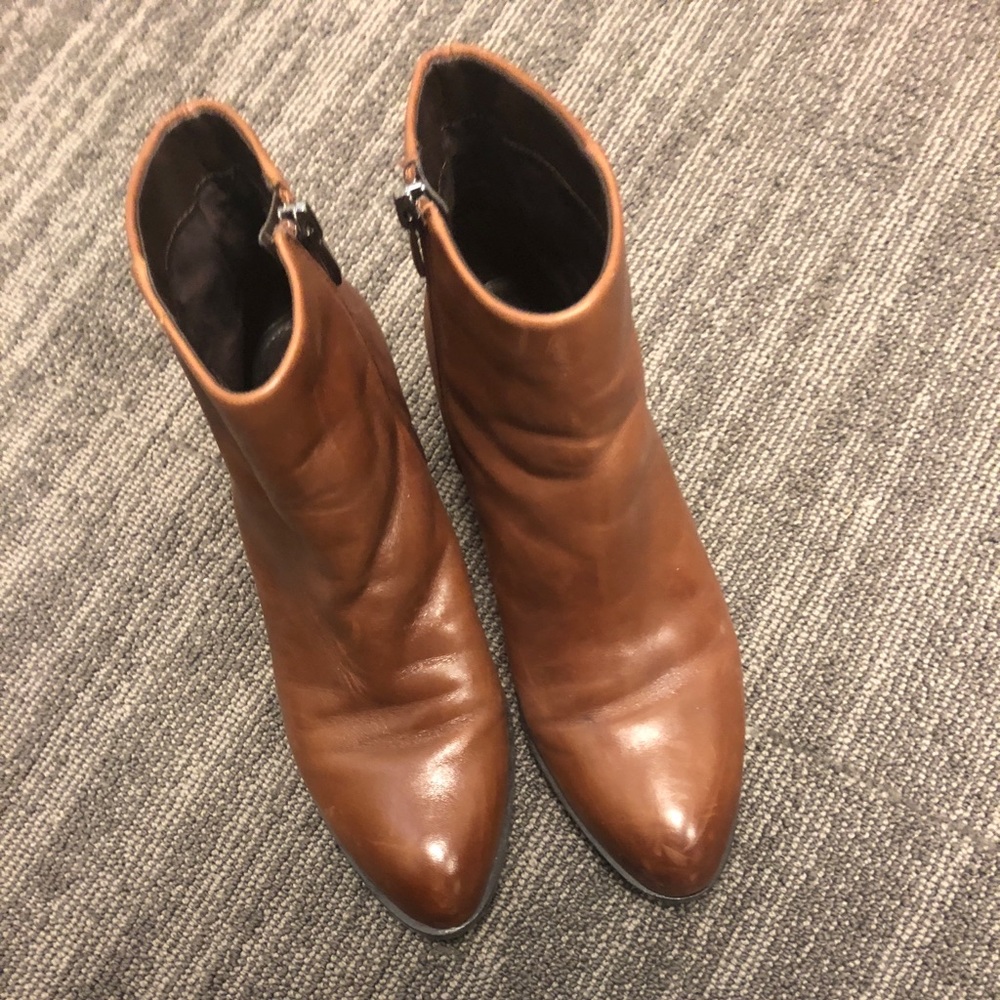 Sam Edelman Joey Booties 36/6 Burnt Umber